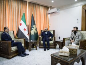 وزير الإعلام يبحث مع السفير الأردني تحضيرات مؤتمر تقنيات المعلومات والاتصالات