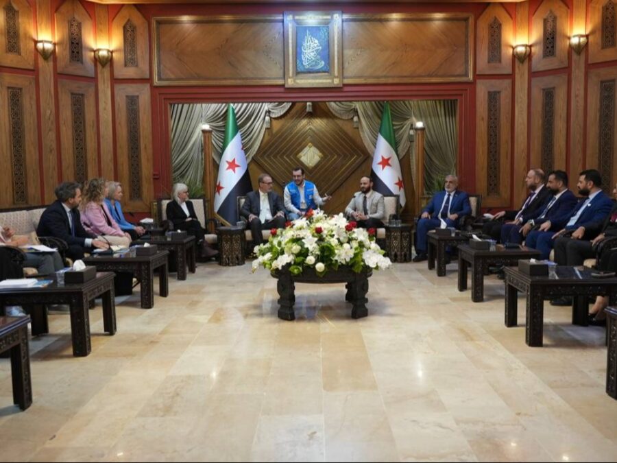 محافظ حلب يستقبل وفداً ألمانياً لمناقشة الاحتياجات الإنسانية والخدمية