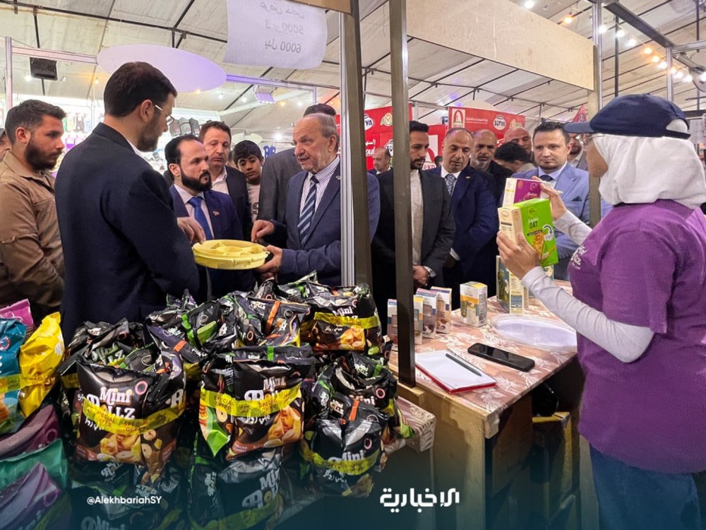 انطلاق فعاليات مهرجان التسوق الشهري العائلي في مدينة عربين بريف دمشق