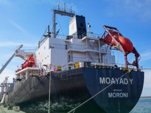 لتعزيز المخزون الاستراتيجي.. وصول شحنة قمح أوكرانية إلى مرفأ اللاذقية