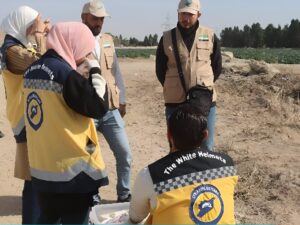 العثور على رفات 10 أشخاص داخل كتيبة دفاع جوي سابقة بريف دمشق