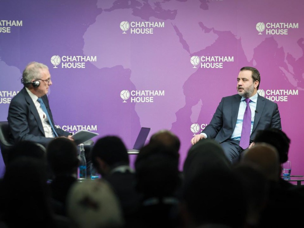 الشيباني يشارك في فعالية حوارية في لندن حول السياسة الخارجية لسوريا الجديدة