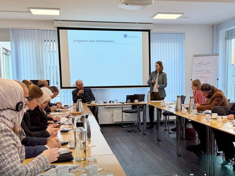 وفد قضائي سوري يزور المعهد الألماني لحقوق الإنسان