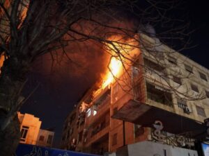 قسد تقصف مستشفى الرازي بمدينة حلب