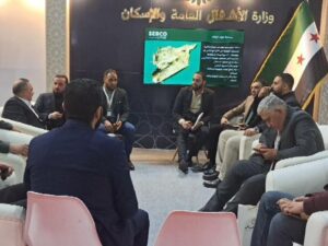 وزارة الأشغال العامة والإسكان تشارك في فعاليات معرض بيلدكس بدمشق