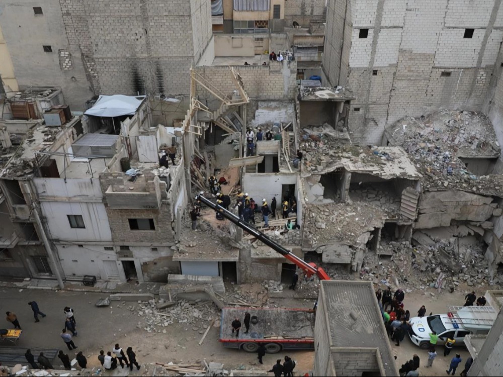 مجلس مدينة حلب يكشف تفاصيل انهيار البناء في حي كرم القاطرجي