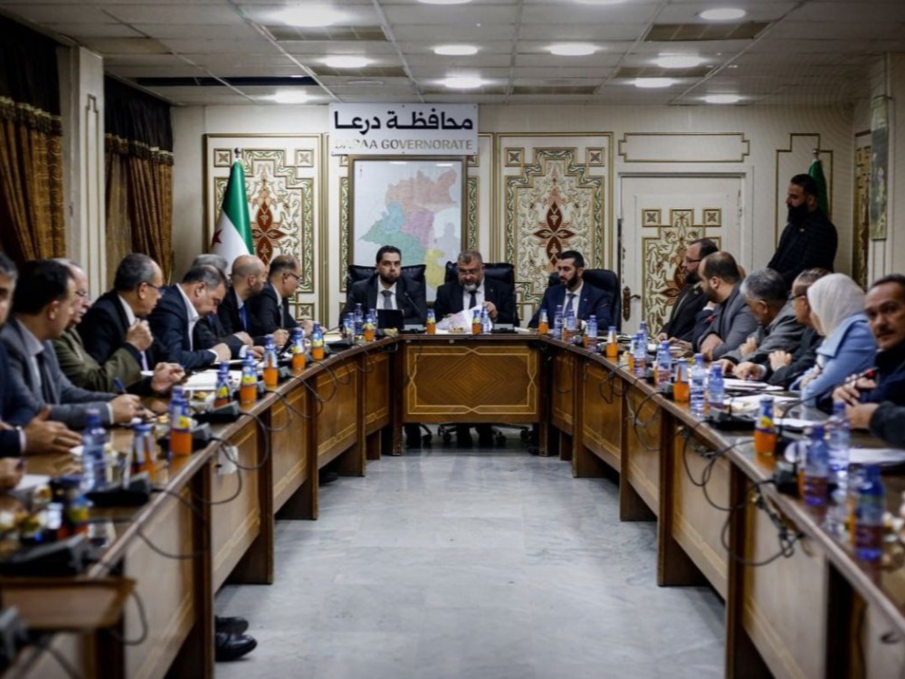 وزير الأشغال يبحث مع محافظ درعا خطط إعادة الإعمار وتسريع التنمية العمرانية