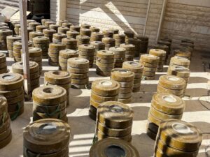 الأمن الداخلي يحبط محاولة تهريب 1250 لغماً معدة للتهريب إلى حزب الله