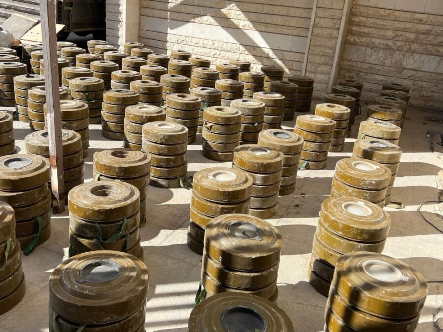 الأمن الداخلي يحبط محاولة تهريب 1250 لغماً معدة للتهريب إلى حزب الله