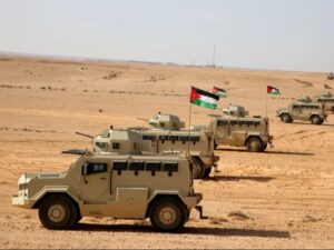 الجيش الأردني يشن غارات على مواقع لمهربي أسلحة ومخدرات في السويداء 