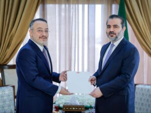 وزير الخارجية يتسلم أوراق اعتماد سفير تركيا لدى سوريا