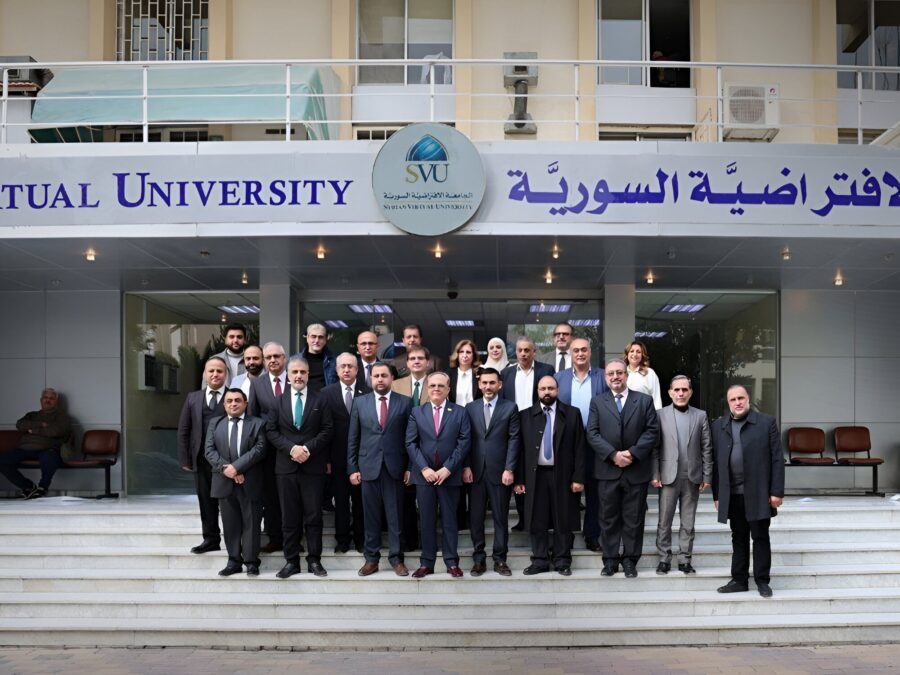 وزير التعليم العالي يفتتح المقر الجديد للجامعة الافتراضية السورية 