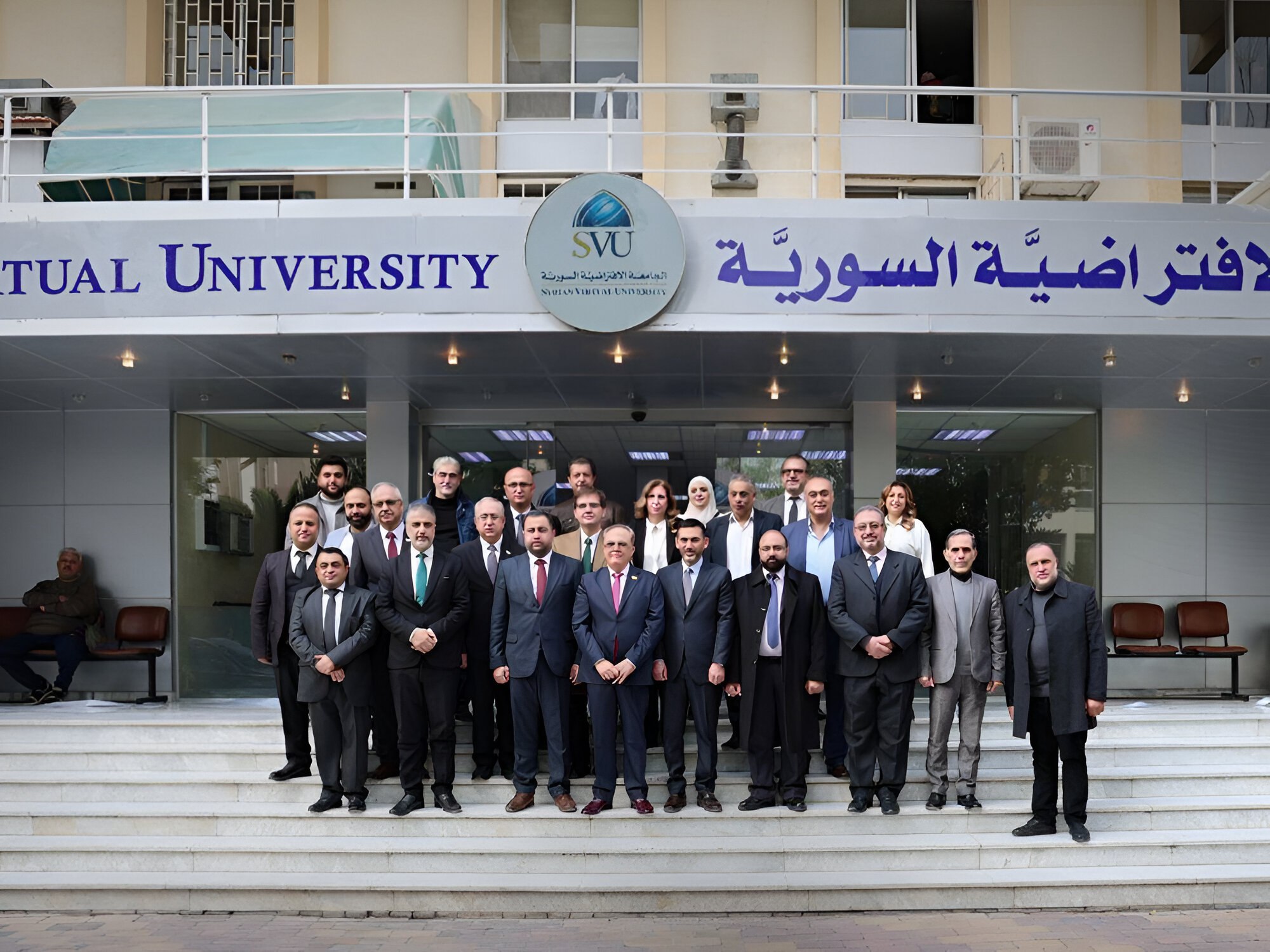 وزير التعليم العالي يفتتح المقر الجديد للجامعة الافتراضية السورية 