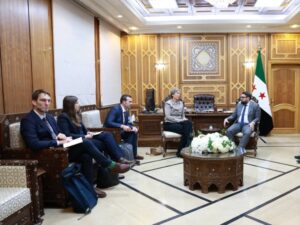 وزير العدل يبحث مع سفيرة سويسرا التعاون المشترك