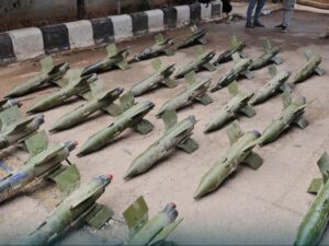 الأمن الداخلي بدرعا يضبط أسلحة وذخيرة معدة للتهريب لمجموعات خارجة عن القانون