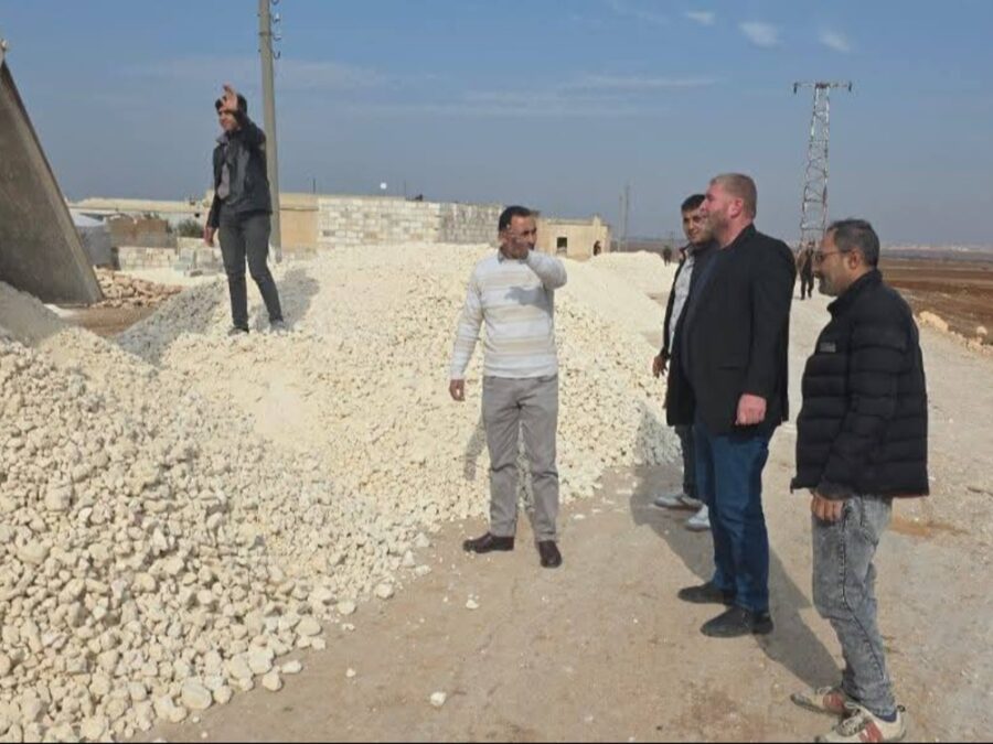 تأهيل طرق حيوية في ريف حلب الجنوبي