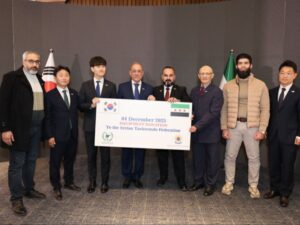 كوريا الجنوبية تعلن تقديم دعم تقني مباشر لاتحاد التايكوندو في سوريا