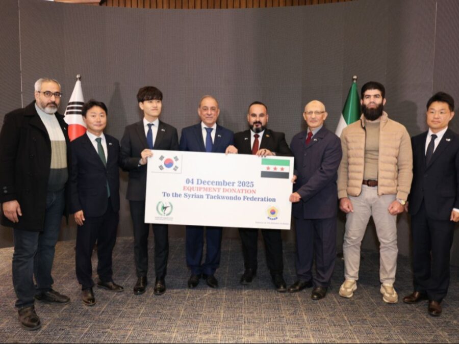 كوريا الجنوبية تعلن تقديم دعم تقني مباشر لاتحاد التايكوندو في سوريا