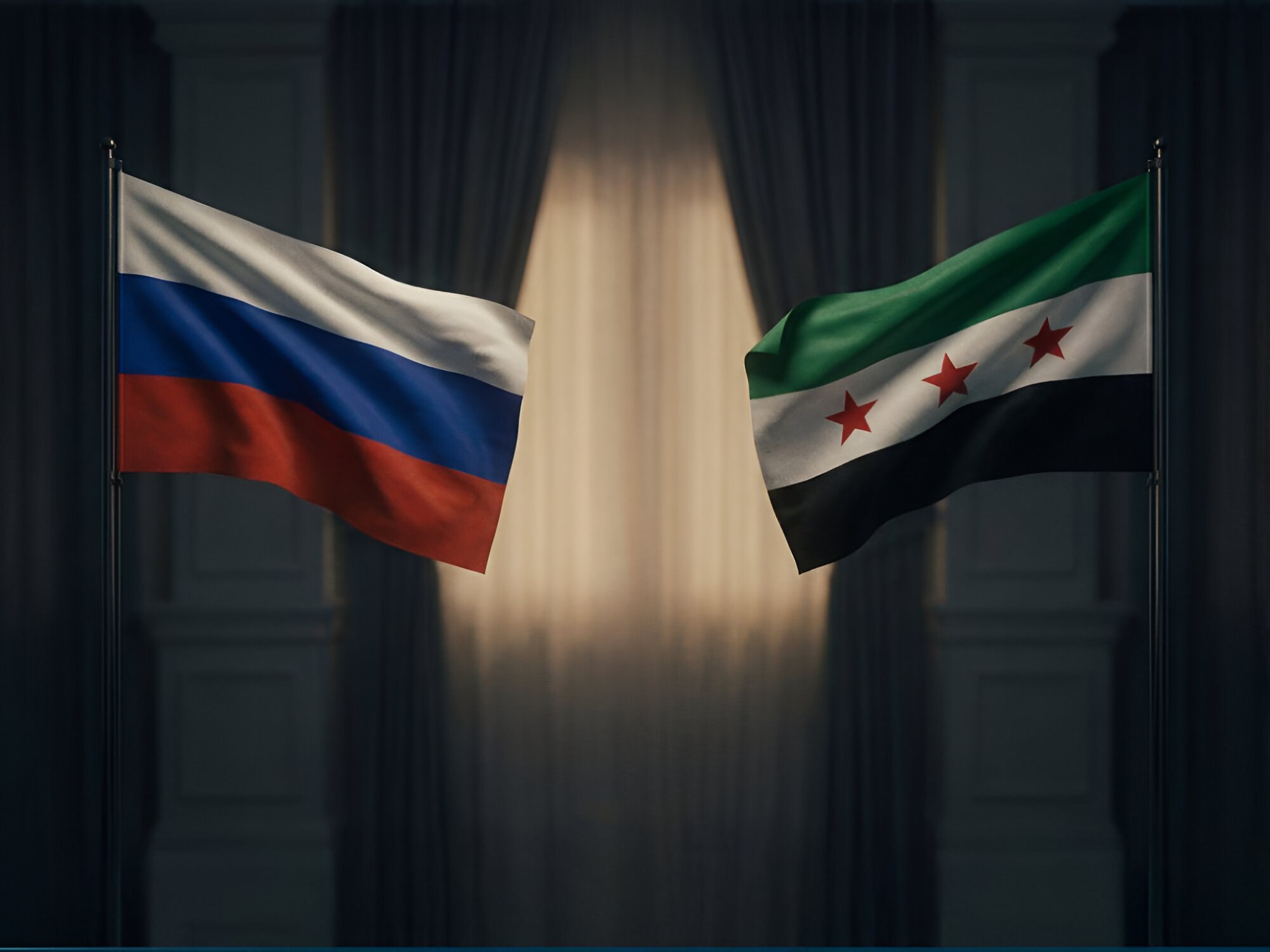 الشيباني وأبو قصرة يناقشان قضايا عسكرية واقتصادية مع بوتين