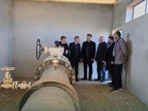 وفد شركة CG الأمريكية الكورية يطلع على موقع إنشاء محطة للغاز في سوريا