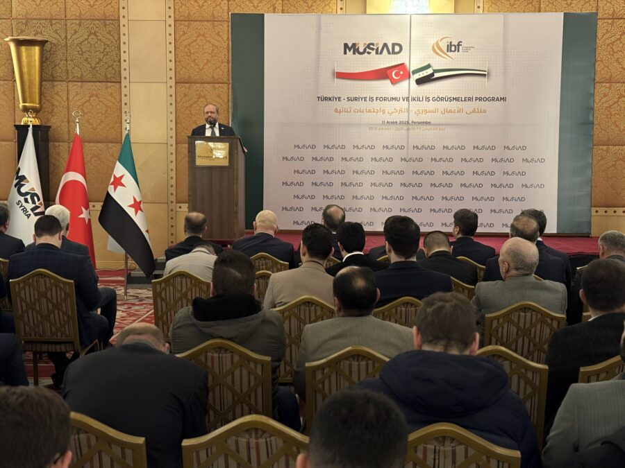 حلب.. انطلاق منتدى الأعمال السوري - التركي المتخصص بالإنشاءات ومواد البناء