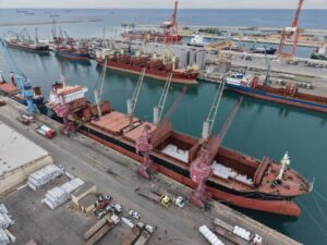 مقدمة من الولايات المتحدة.. وصول باخرة تحمل 14 ألف طن من الطحين إلى مرفأ طرطوس مقدمة من الولايات المتحدة.. وصول باخرة تحمل 14 ألف طن من الطحين إلى مرفأ طرطوس