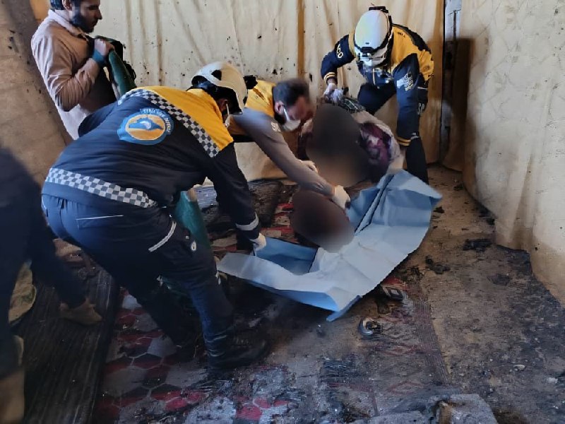 مقتل طفل وإصابة امرأة وطفلة بانفجار مدفأة حطب بريف دمشق