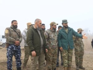 وفد عسكري سوري - تركي يطلع على موقع مقترح لإنشاء جسر في دير الزور