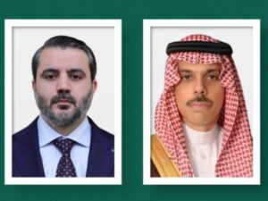 الشيباني يبحث مع نظيره السعودي المستجدات على الساحة السورية