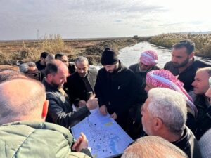 محافظ حلب: أعمال تسليك نهر قويق مستمرة لإعادة انسياب المياه