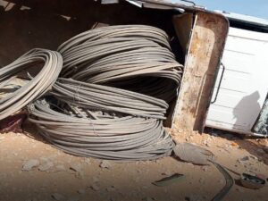 دير الزور.. قوى الأمن تستعيد كمية من المواد الكهربائية المسروقة في بادية الدوير