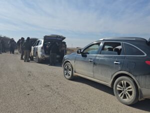 ريف حلب.. بدء توافد العائلات عبر ممر "نور علي" الإنساني جنوبي عين العرب