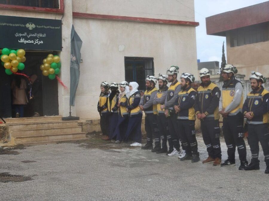 حماة.. افتتاح مركز للدفاع المدني في مصياف