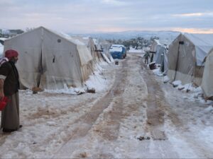 محافظة إدلب تطلق حملة عاجلة لتوزيع ألف طن من مواد التدفئة على نازحي مخيمات الشمال