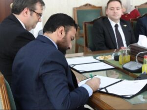 مذكرة تفاهم بين المصرف المركزي وهيئة الرقابة والتفتيش لمكافحة غسل الأموال