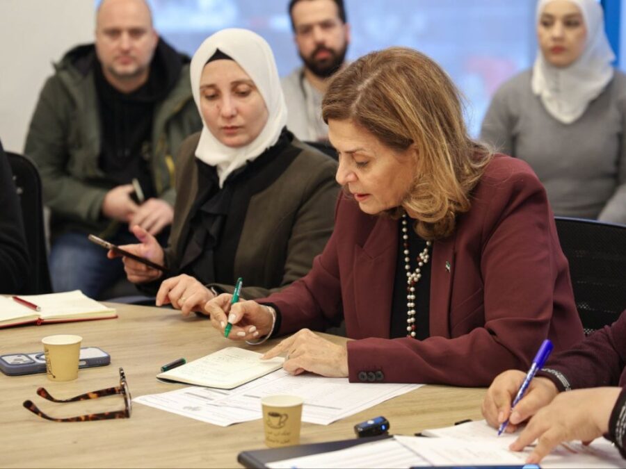 قبوات تبحث مع المنظمات آليات الاستجابة للأسر المتضررة في المخيمات