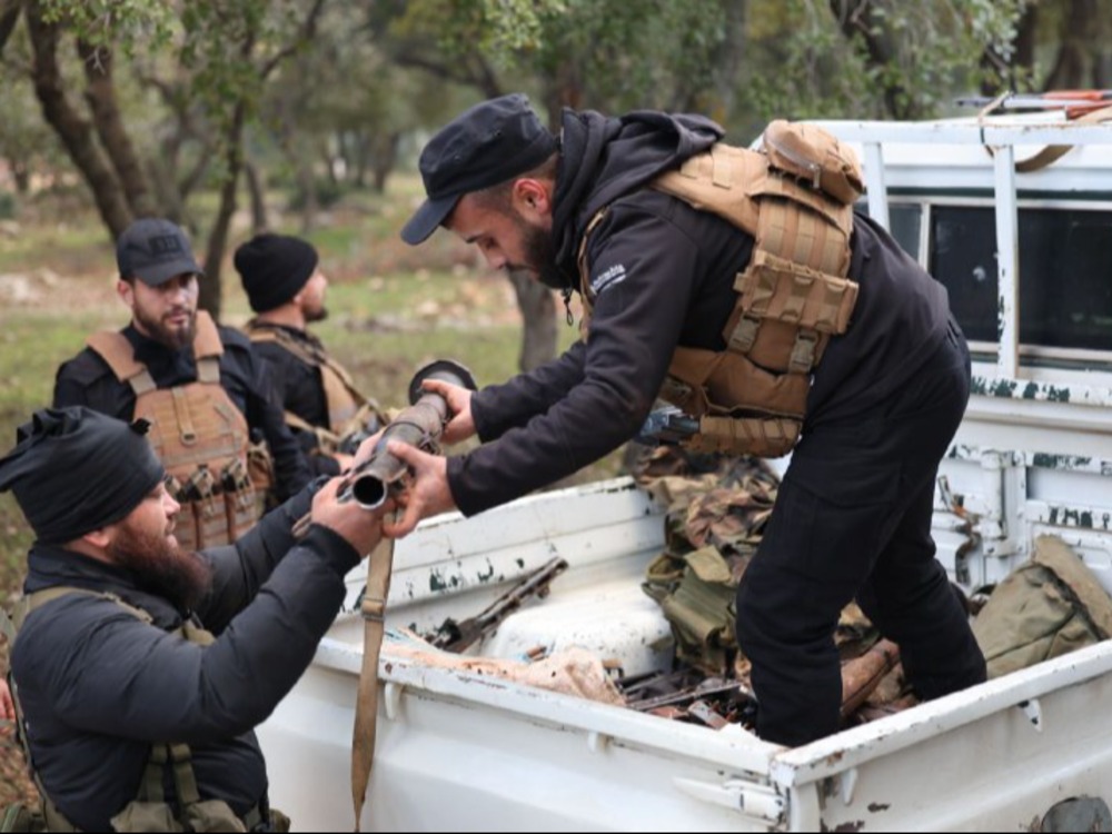 حماة.. الأمن الداخلي يضبط أسلحة وذخائر في مصياف