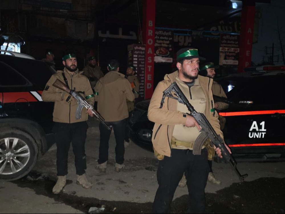 الأمن الداخلي يبدأ الانتشار في حي الأشرفية بحلب