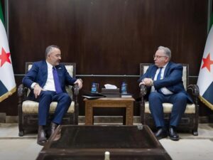 سوريا وتركيا تبحثان تعزيز العلاقات المصرفية بينهما