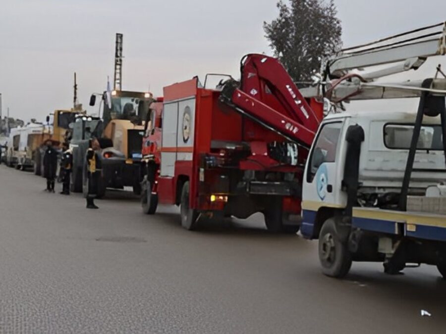 وزارة الطوارئ تطلق عملياتها في الرقة والحسكة ودير الزور