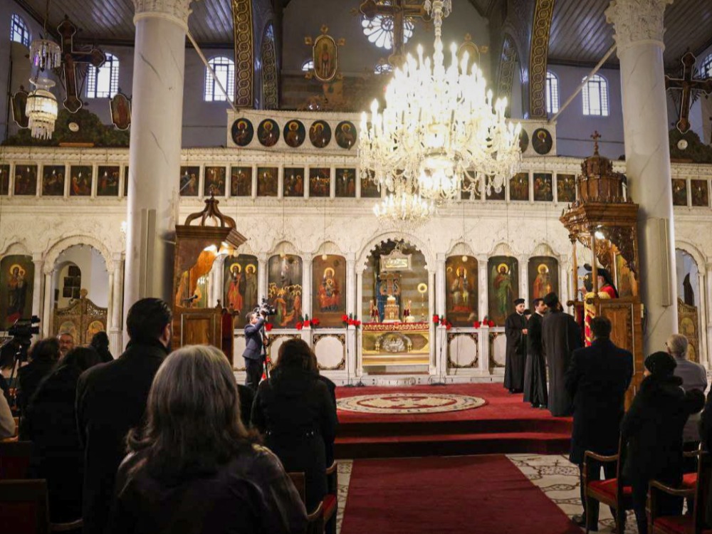 الطوائف المسيحية تقيم الصلوات بمناسبة رأس السنة الميلادية