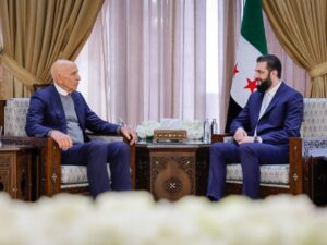 في لقاء مع باراك… الرئيس الشرع يضع وحدة سوريا في صدارة المباحثات