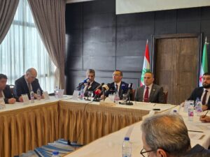 وزير الزراعة يناقش مع نظيره اللبناني تسهيل تبادل المنتجات الزراعية