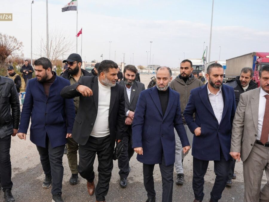 رئيس هيئة المنافذ يتفقد جمارك الرقة ومنفذي تل أبيض ورأس العين