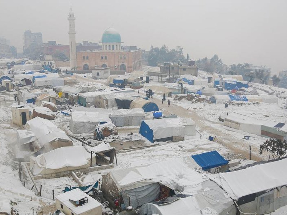 الأمم المتحدة تدعو لتقديم مساعدات عاجلة لسكان المخيمات شمالي البلاد
