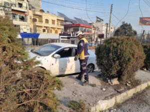 الدفاع المدني: ندعو الأهالي لعدم الخروج أثناء القصف من قبل تنظيم قسد