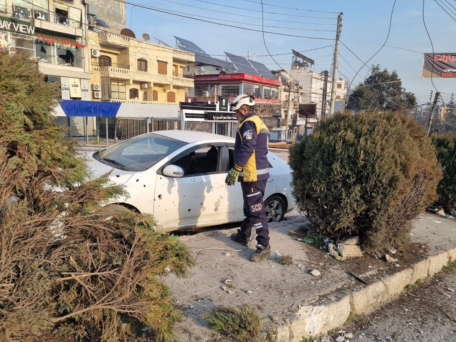الدفاع المدني: ندعو الأهالي لعدم الخروج أثناء القصف من قبل تنظيم قسد