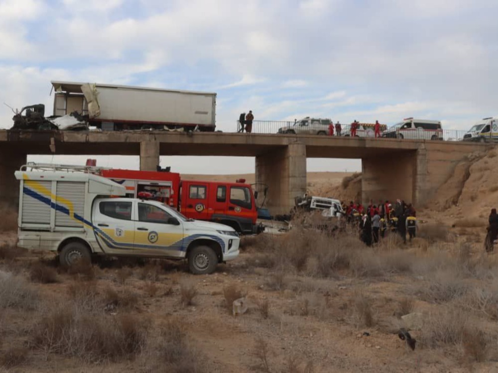 الدفاع المدني يعلن وفاة 5 مدنيين بحوادث مرورية ويدعو لقيادة المركبات بحذر