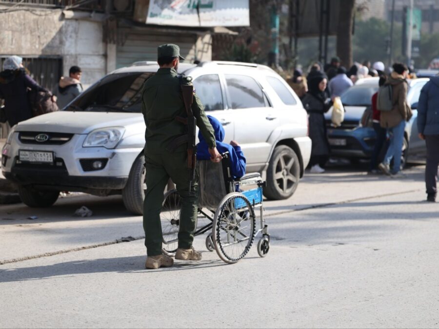 الأمن الداخلي يؤمن المدنيين في حلب عقب قصف تنظيم قسد العشوائي