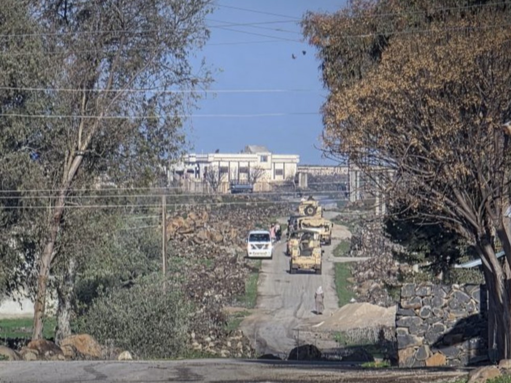 الاحتلال الإسرائيلي يتوغل في حوض اليرموك غربي درعا